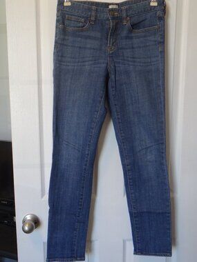 J CREW Women’s Midrise Skinny Jeans Style 02643 Stretch Size 27